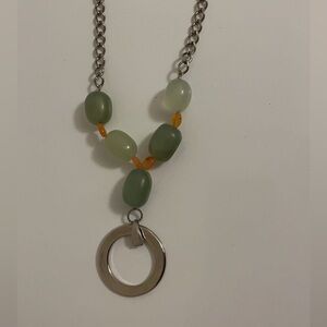 Green Stone Necklace